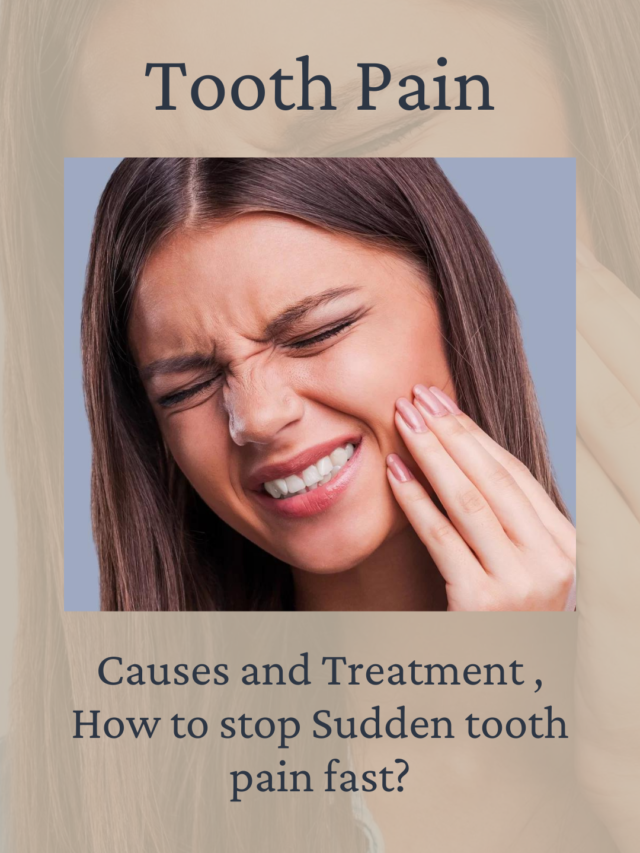 Reasons of tooth pain